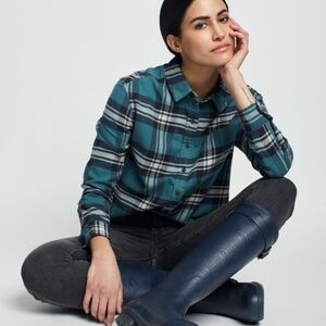 Pendleton Women's Boyfriends Doublebrushed Flannel Shirt